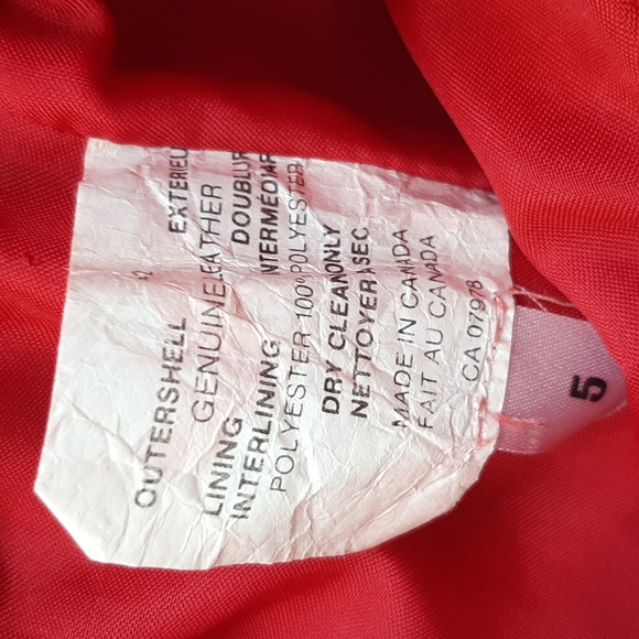 Vintage Leather Skirt - Picture 3 of 5